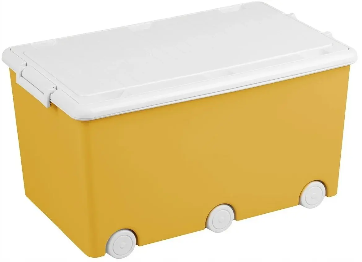 Cutie pentru jucarii Tega Baby PW-001-124 (Dark Yellow/White)