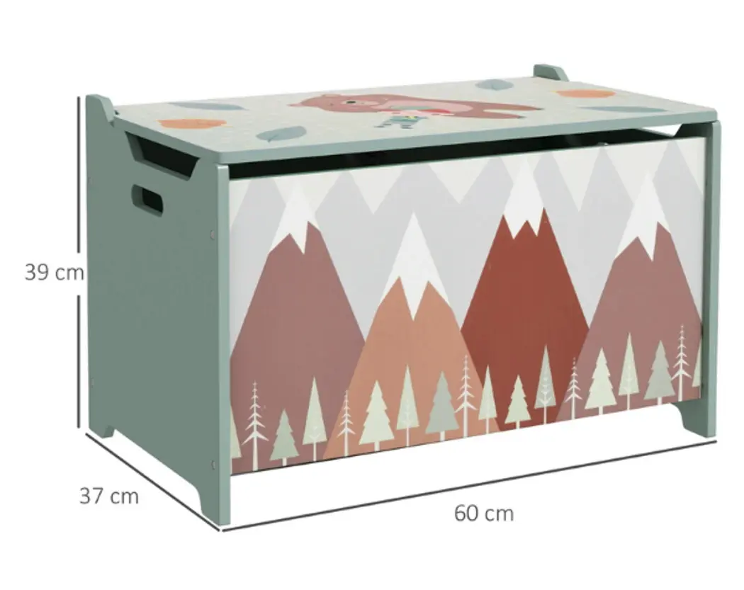 Сундук для игрушек U-grow Green Forest UGMBD07-GNF - 6