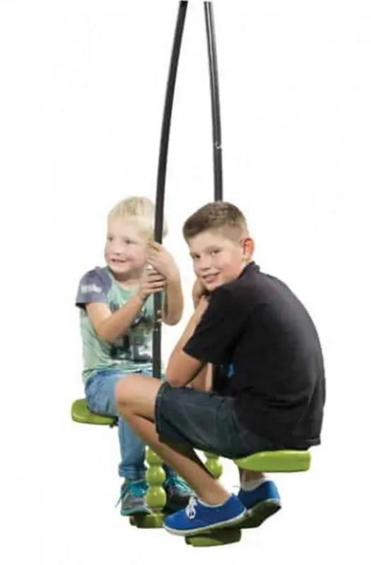 Complex de joaca 4iQ Group Allan II Z005472 (Green/Inox)