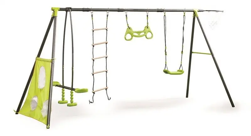 Complex de joaca 4iQ Group Allan II Z005472 (Green/Inox)