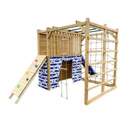 Игровой комплекс 4iQ Group Cubic Omega PLA000056 (Wood/Blue) Thumb