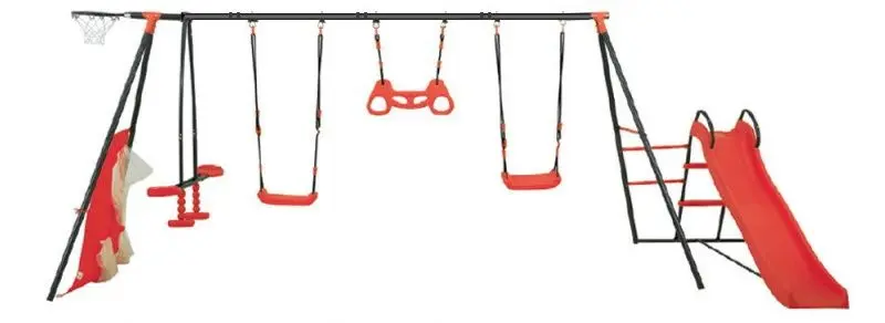 Complex de joaca 4iQ Group Max XXXL (Red/Black)