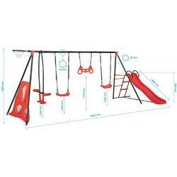 Complex de joaca pentru copii 4iQ Maks (Red/Black) Thumb