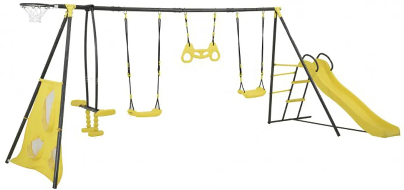 Complex de joaca pentru copii 4iQ Maks (Yellow/Black)