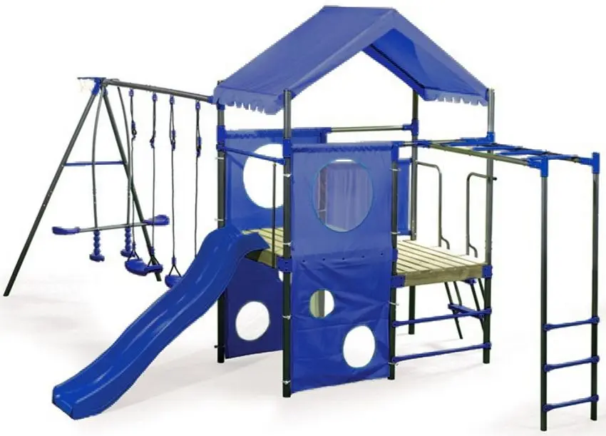 Complex de joaca pentru copii 4iQ Olaf (Blue)