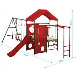 Complex de joaca pentru copii 4iQ Olaf (Red) Thumb