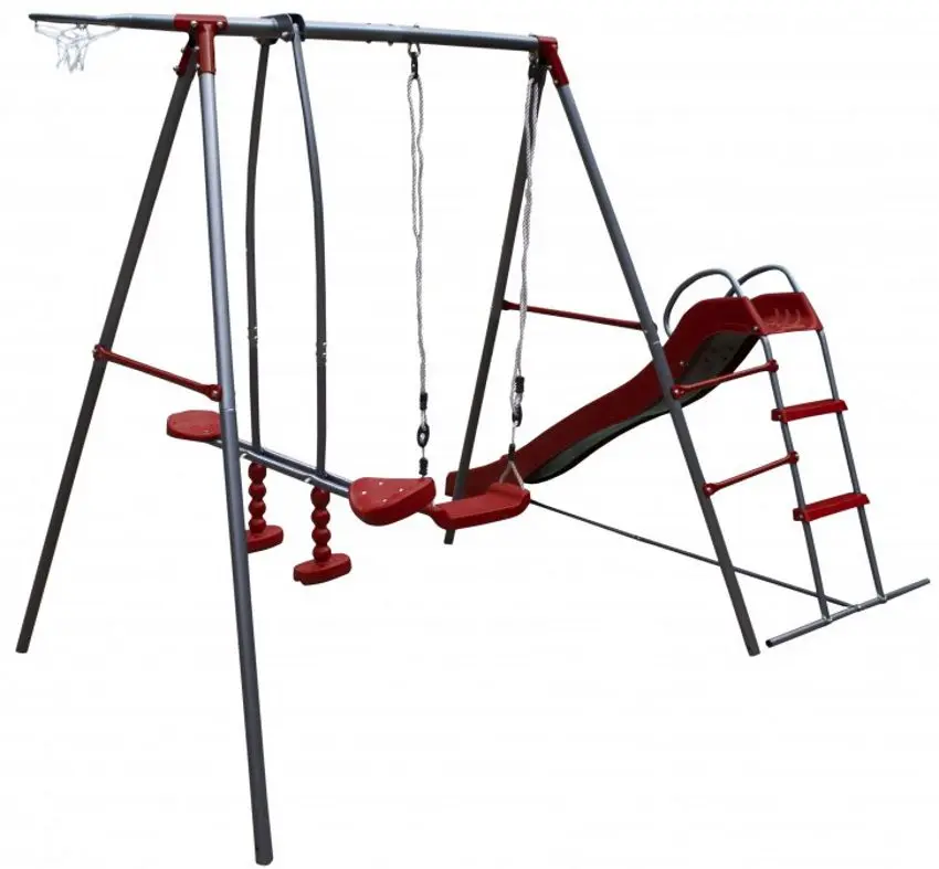 Complex de joaca pentru copii 4iQ Tymek (Red/Gray)