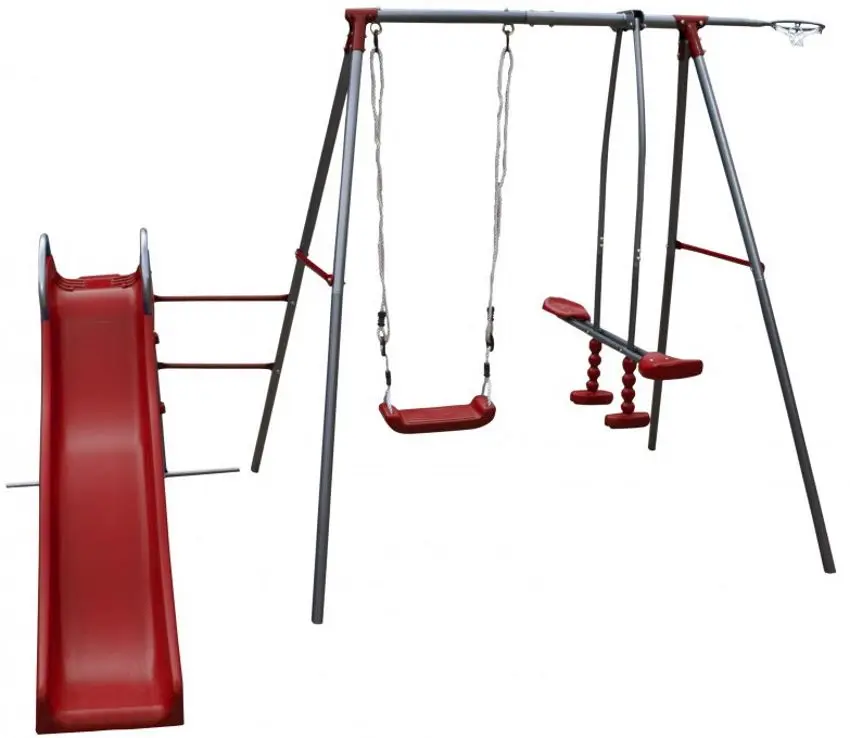 Complex de joaca pentru copii 4iQ Tymek (Red/Gray)