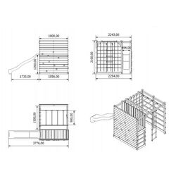 Complex de joaca 4iQ Cubic Sigma (Wood) Thumb