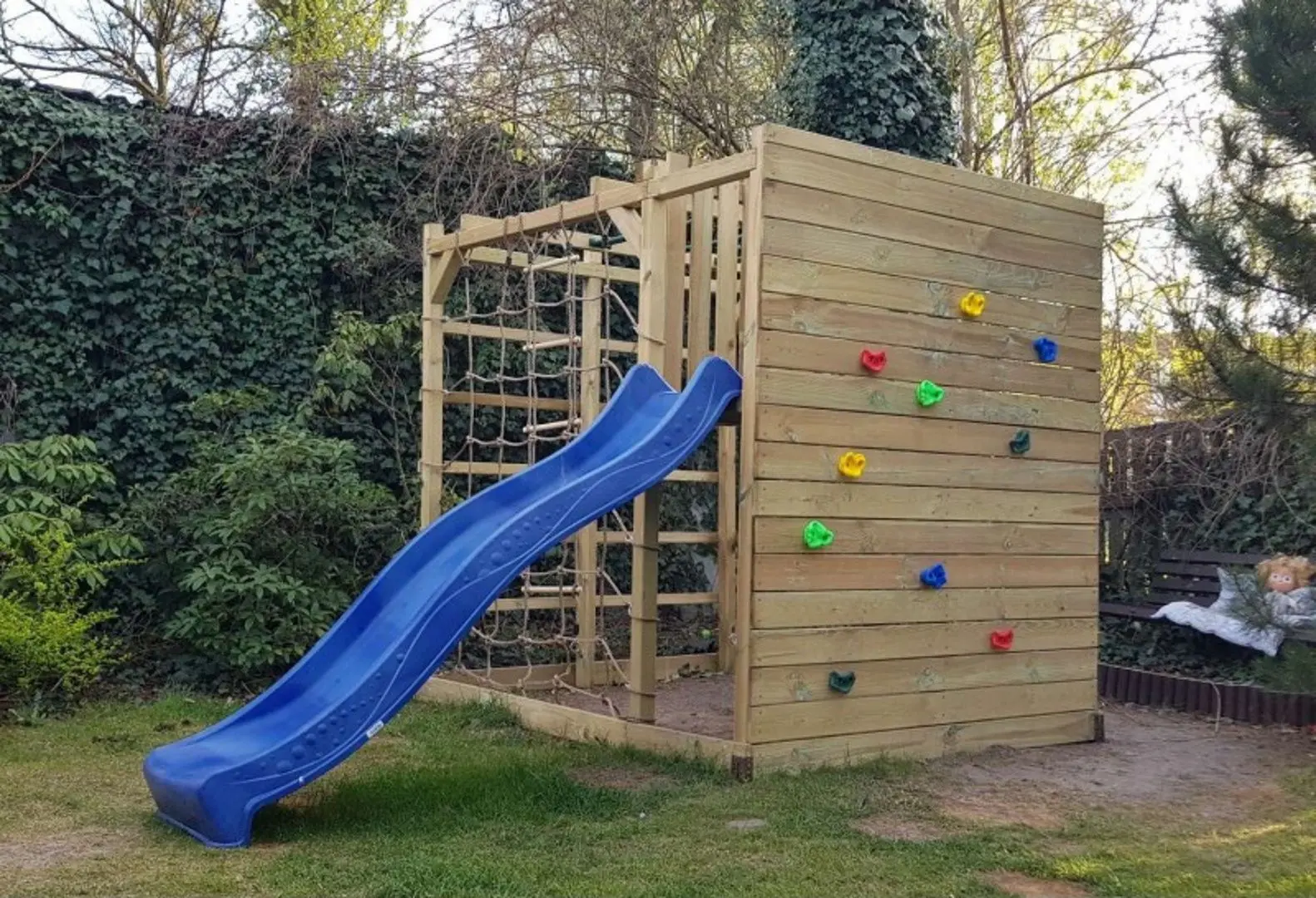 Complex de joaca 4iQ Cubic Sigma (Wood)