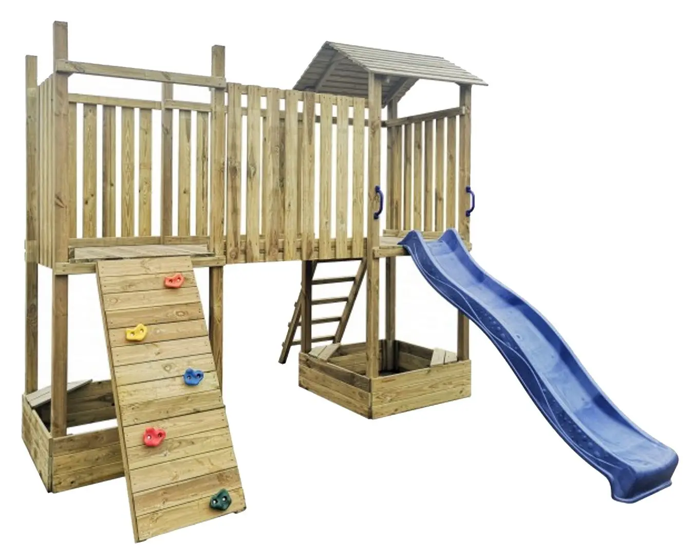 Complex de joaca 4iQ Hektor PLA000043 (Wood)