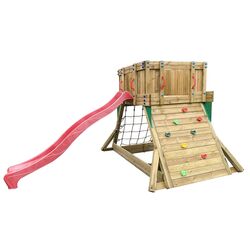 Детская горка 4iQ Hektor XXL (Wood/Red)