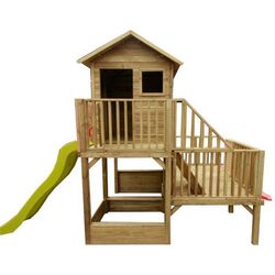 Complex de joaca 4iQ Hubert With 2 slide (Wood) Thumb