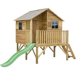 Complex de joaca 4iQ Jerzyk With slide (Wood)
