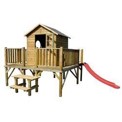 Complex de joaca 4iQ Maciej With slide (Wood)