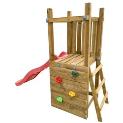Complex de joaca 4iQ Mini Tower Hektor Z001080 (Wood/Red)