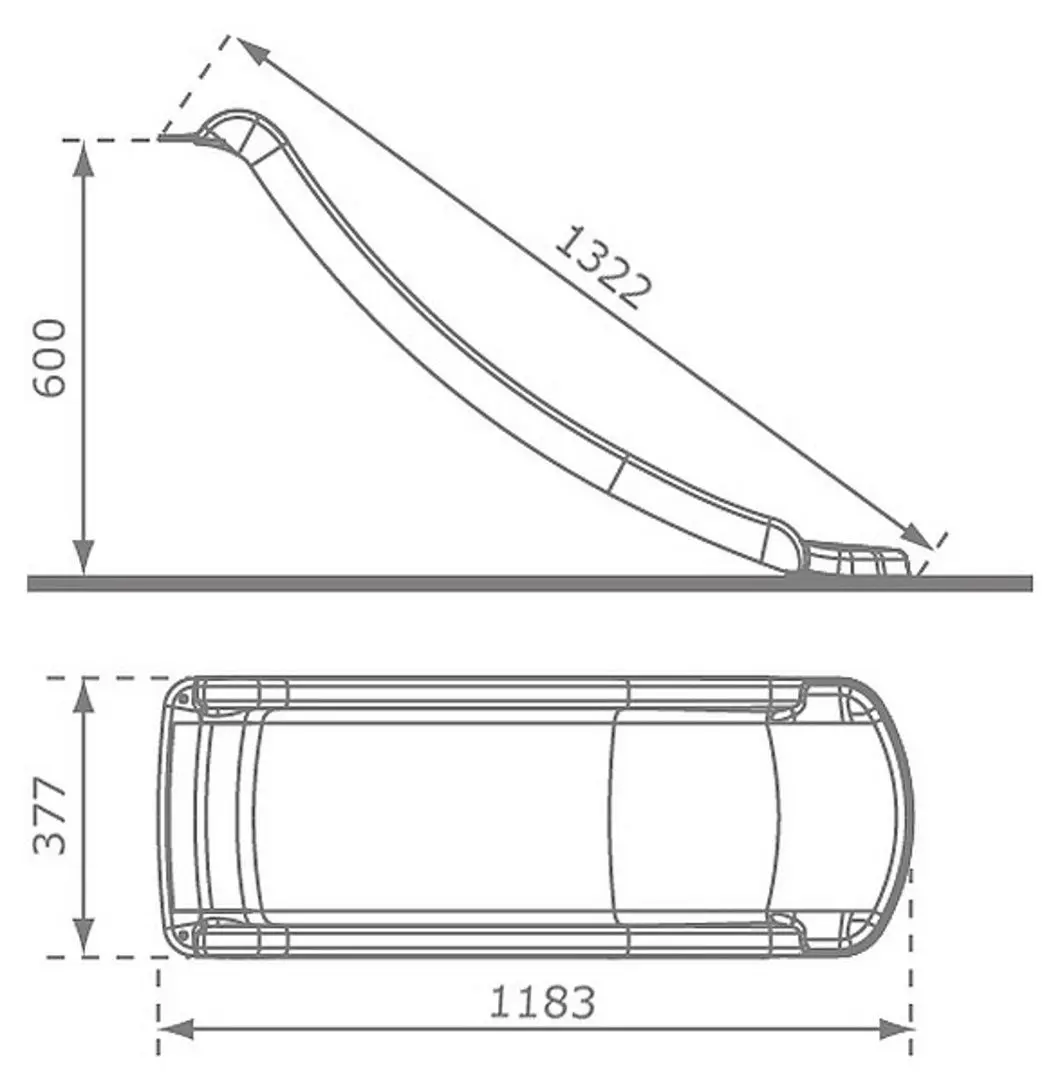 Complex de joaca 4iQ Tomek With slide (Wood)