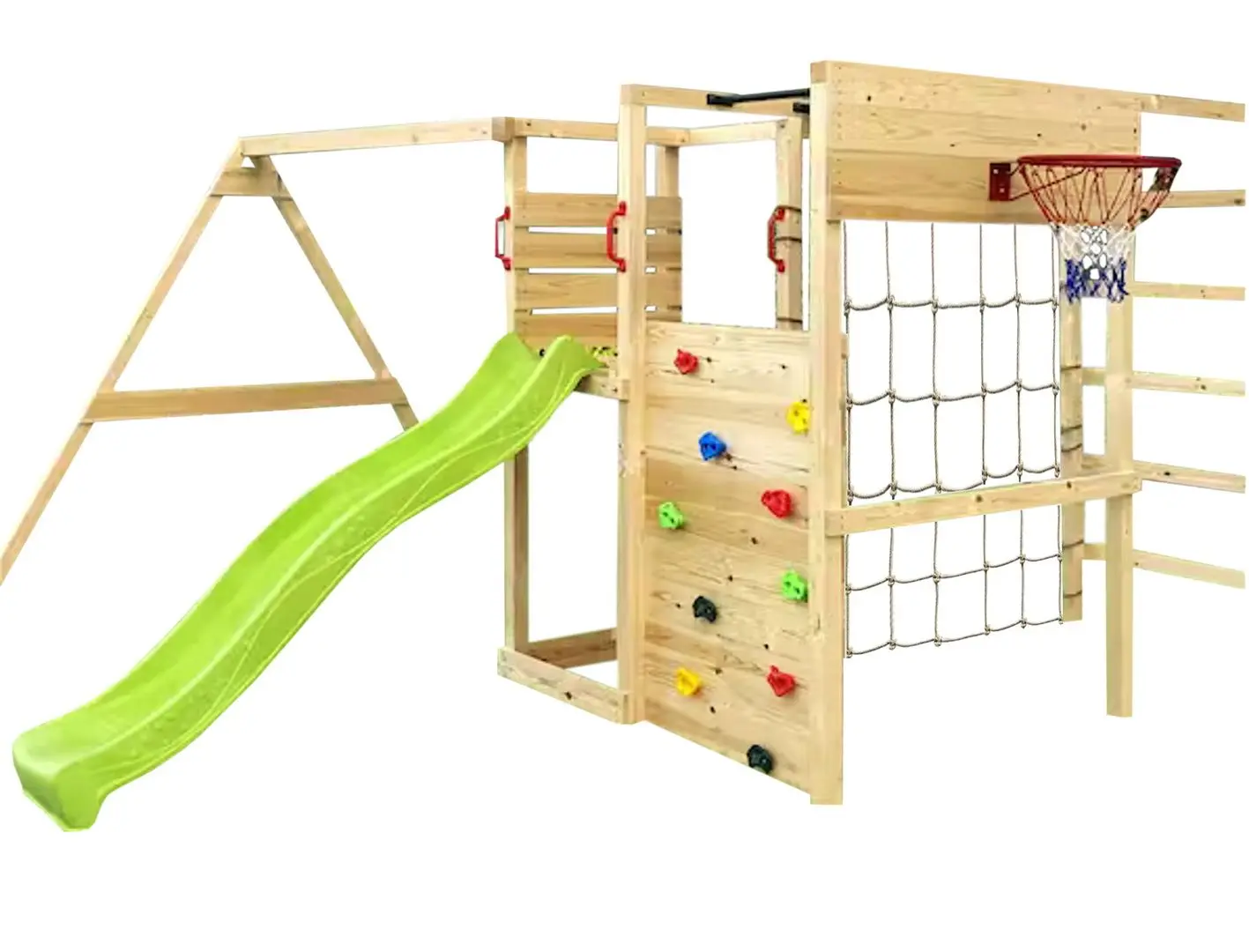 Complex de joaca 4iQ Unit Cubic Delta (Wood)