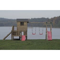 Modul complex de joaca 4iQ Hektor PLA000048 (Wood/Red) Thumb