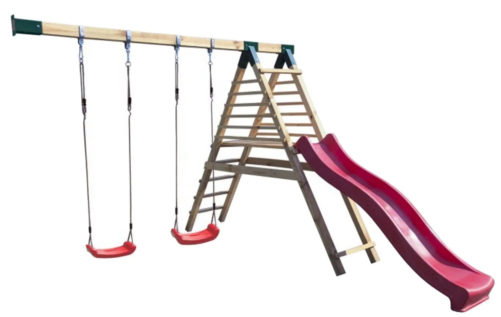 Modul complex de joaca 4iQ Hektor PLA000048 (Wood/Red)