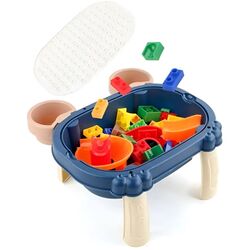 Masuta de joaca 2in1 AliBibi IFH600049 (Blue/Beige) Thumb