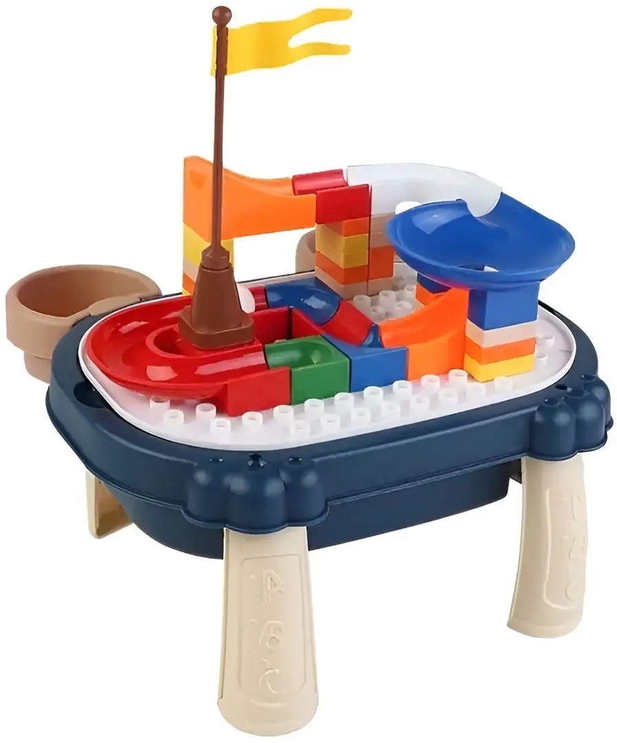 Masuta de joaca 2in1 AliBibi IFH600049 (Blue/Beige)