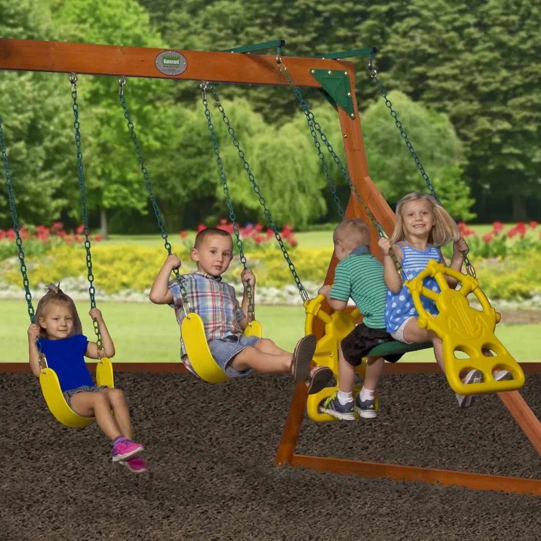 Complex de joacă pentru copii Backyard Discovery Atlantic Play Tower