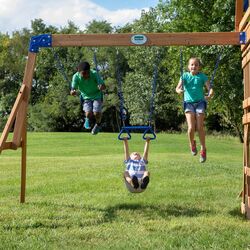 Complex de joaca pentru copii Backyard Discovery Northbrook (Wood) Thumb