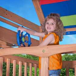 Complex de joaca pentru copii Backyard Discovery Northbrook (Wood) Thumb