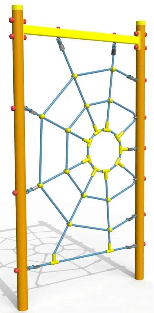 Паутина канатная Copfer PTP 042-01 (Blue/Yellow)