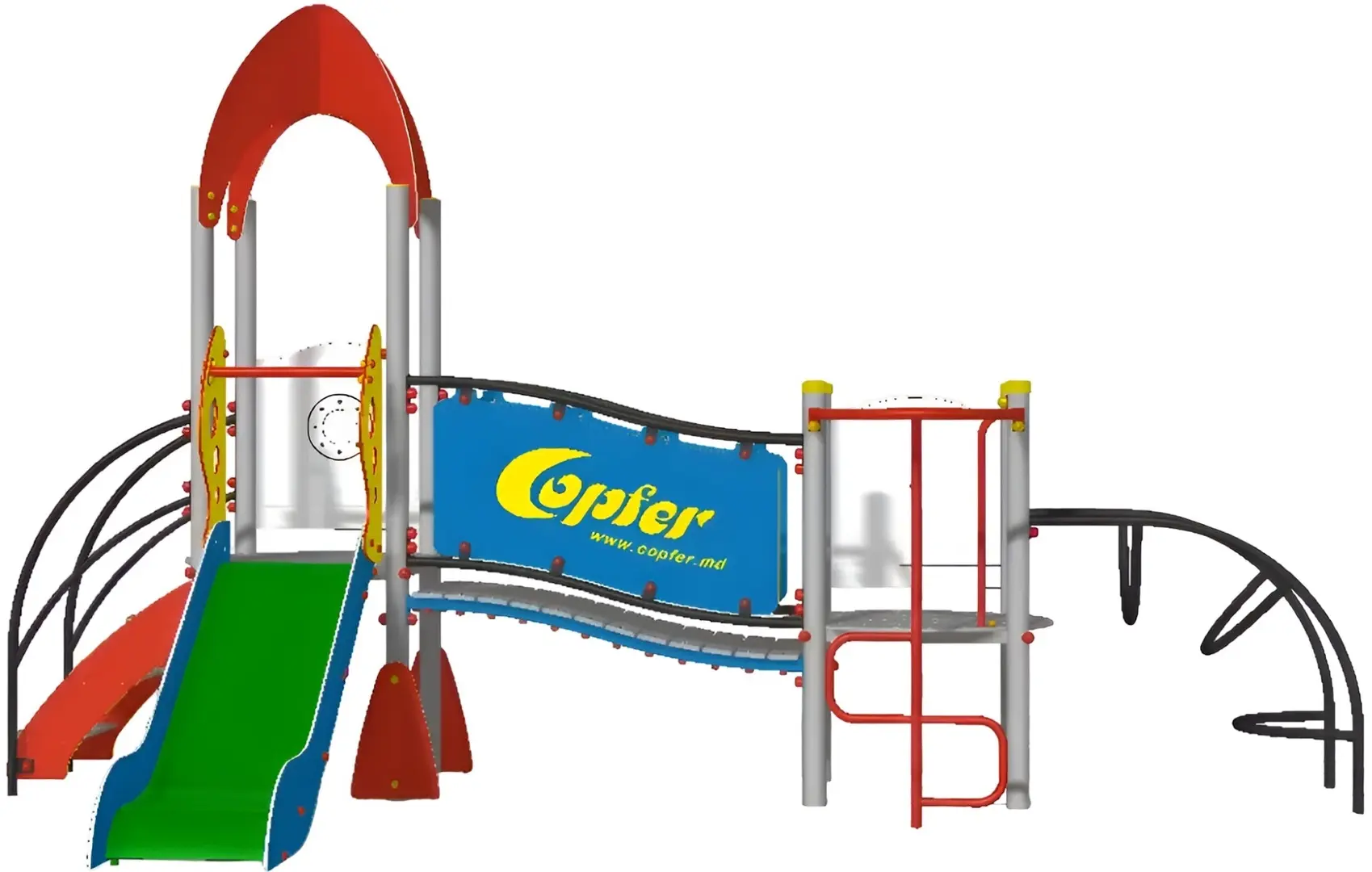 Complex de joaca Copfer PTP 16-01-T1 (Multicolor)