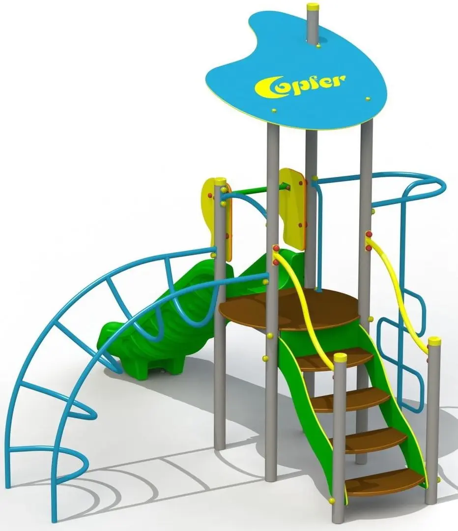 Complex de joaca Copfer PTP 21-02 (Green/Blue)