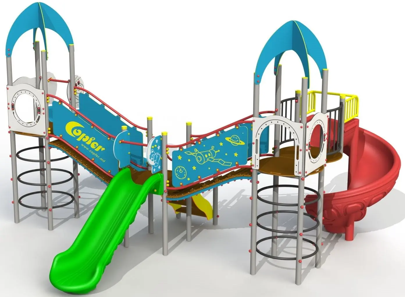 Complex de joaca Copfer PTP 21-08-T1 (Multicolor)