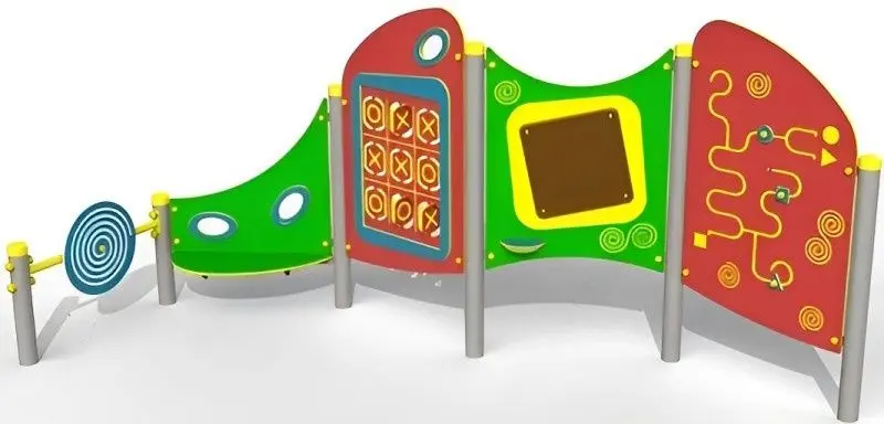 Panou interactiv Copfer PTP 040-02A (Red/Green)