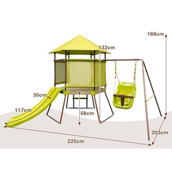 Игровой комплекс 4в1 Costway NP11649GN (Green) Thumb