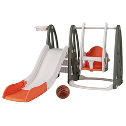 Complex de joaca 4in1 Costway TS10150OR (Grey/Orange)
