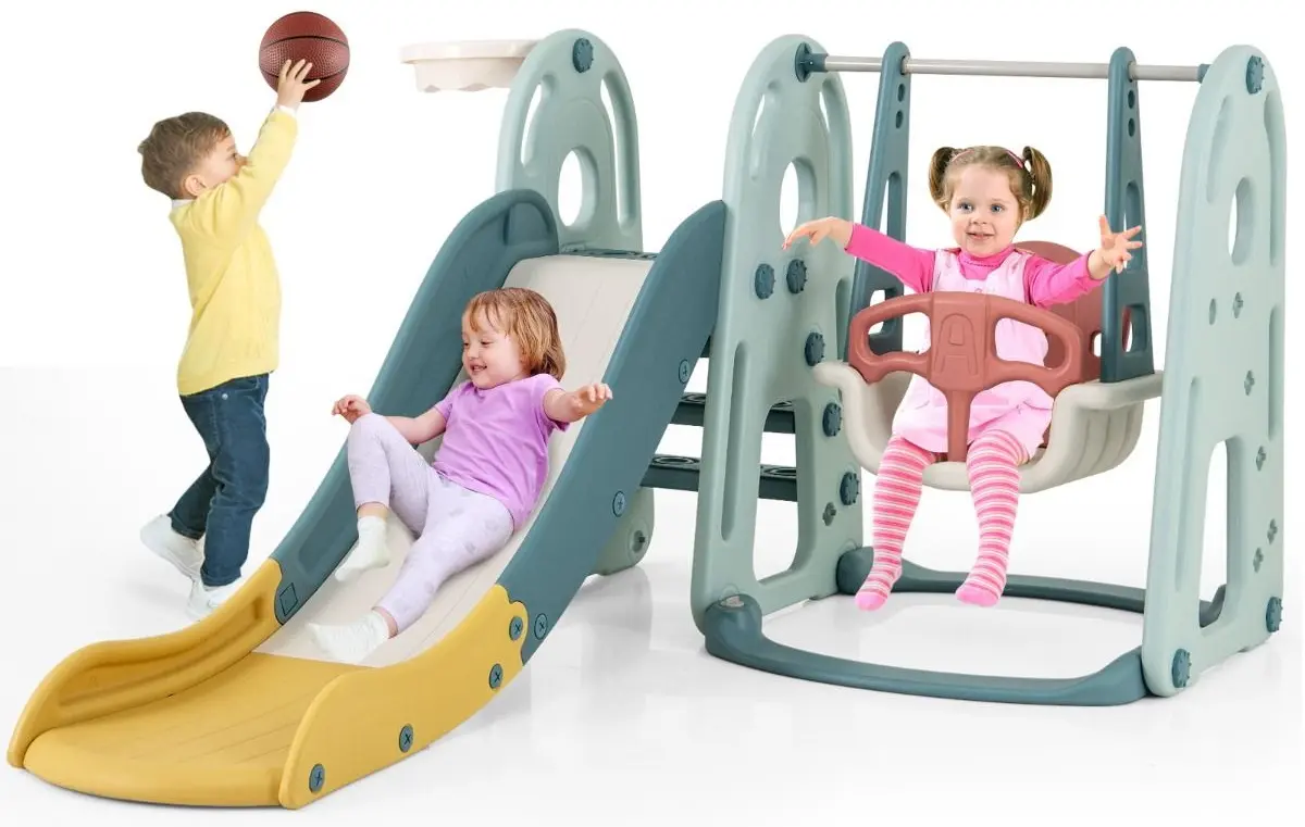 Игровой комплекс 4в1 Costway TS10151GN (Green)