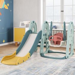 Игровой комплекс 4в1 Costway TS10151GN (Green) Thumb