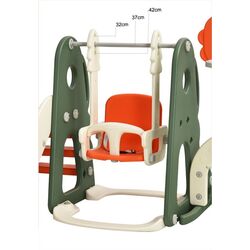 Complex de joaca 6in1 Costway TY327935OR (Orange/Green) Thumb