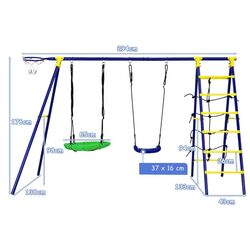 Complex de joaca Costway NP10248 (Yellow/Blue) Thumb