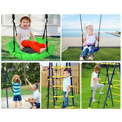 Complex de joaca Costway NP10248 (Yellow/Blue) Thumb