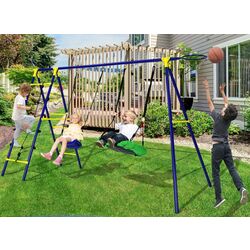 Complex de joaca Costway NP10248 (Yellow/Blue) Thumb