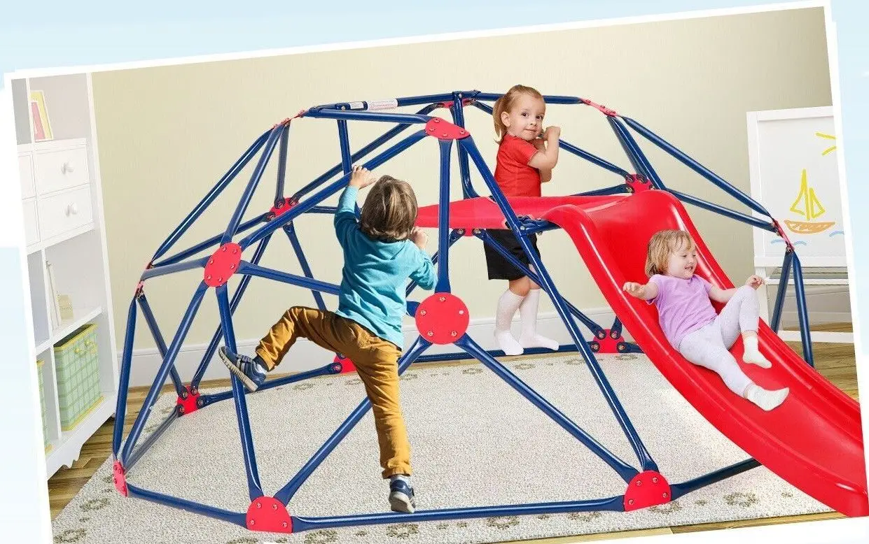 Complex de joaca Costway NP10769-RE (Red/Blue)