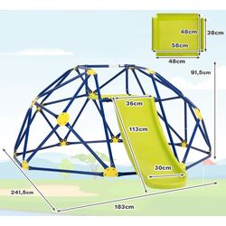 Игровой комплекс Costway NP10769-YW (Yellow/Blue) Thumb
