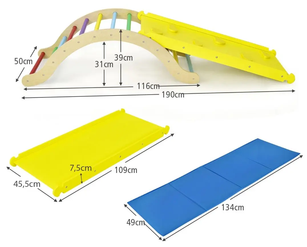 Scara Costway TS10001CL (Yellow) - 5