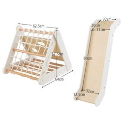 Детская горка Costway TS10052BE (Beige/White) Thumb