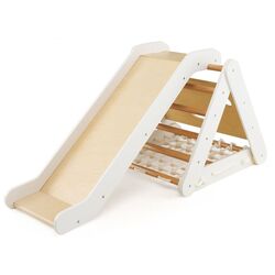 Детская горка Costway TS10052BE (Beige/White)