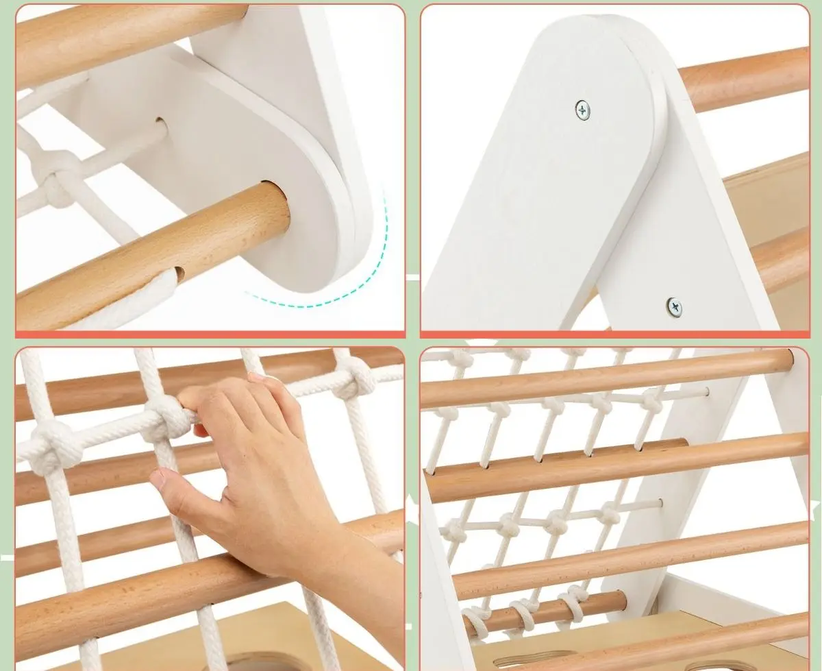 Детская горка Costway TS10052BE (Beige/White) - 4