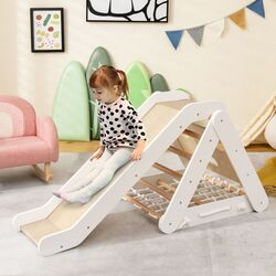 Детская горка Costway TS10052BE (Beige/White) Thumb
