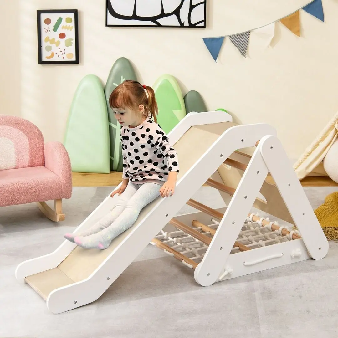 Детская горка Costway TS10052BE (Beige/White) - 2